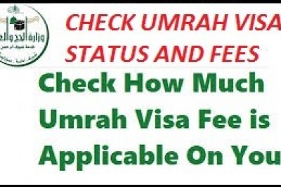 HOW TO CHECK UMRAH VISA STATUS AND FEES