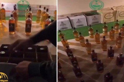 Saudi nationals and foreigners arrested, liquor exported