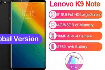 Lenovo K9 Note Dual SIM - 64GB