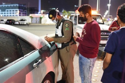 Arrested for curfew violations In Saudi Arabia