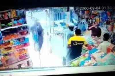 A Man for firing on Shopkeeper after Viral Video Riyadh Police arrested